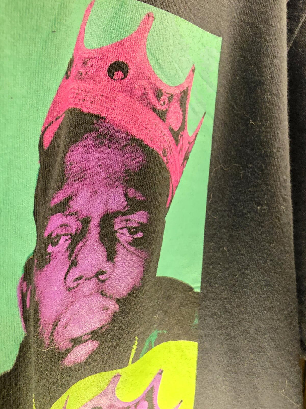 Notorious B.I.G. Graphic T-Shirt Black Large