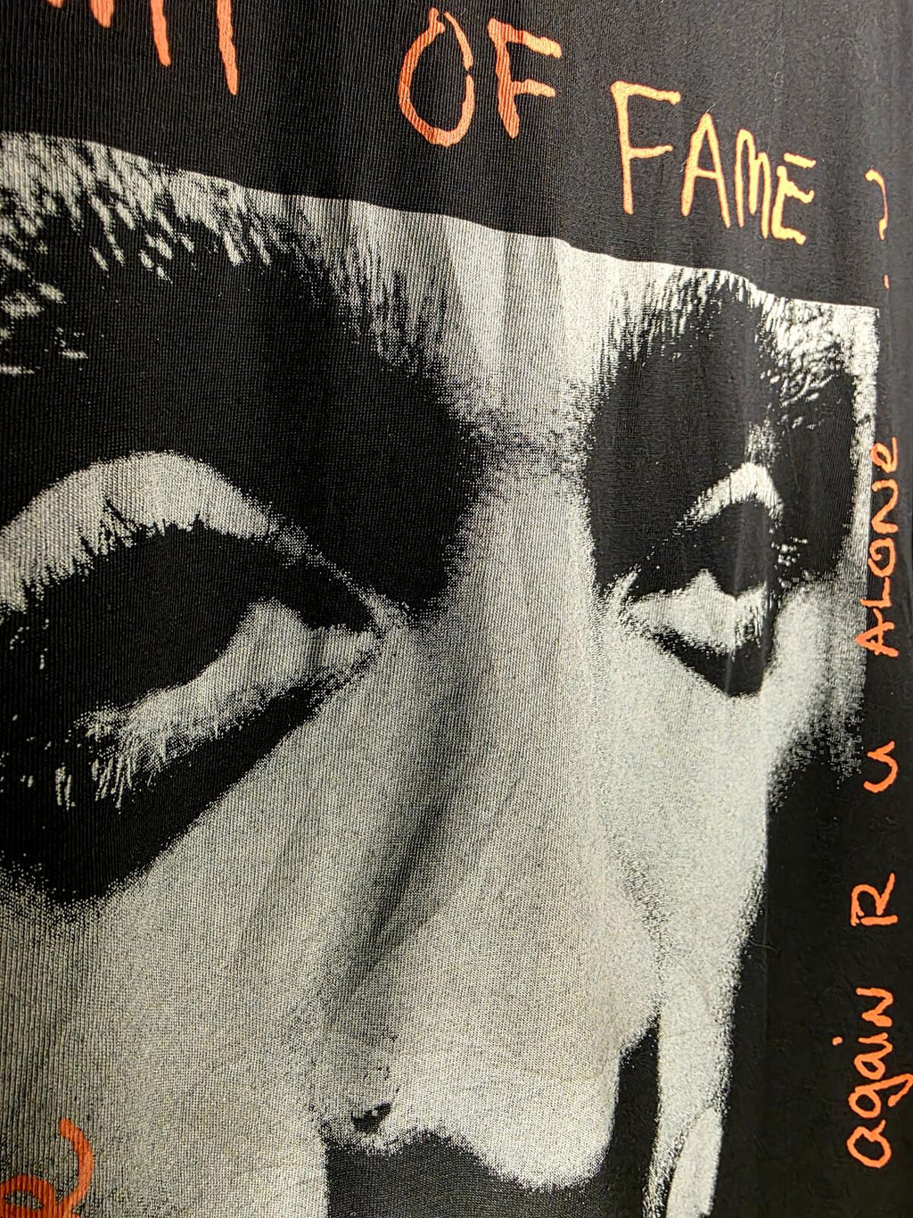 2PAC Long Sleeve T-Shirt What of Fame Black Medium