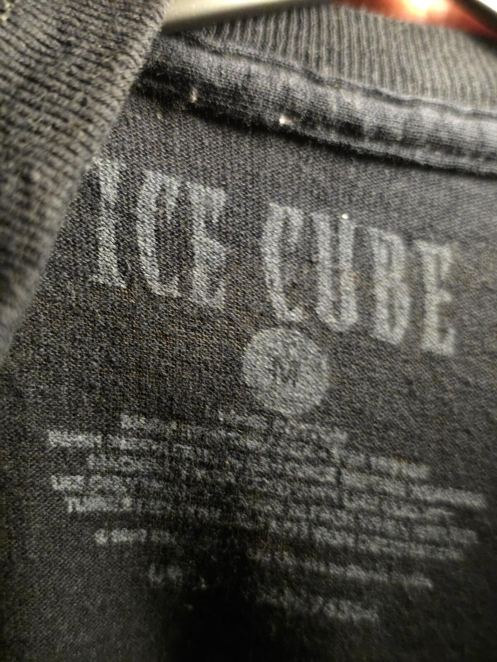 Ice Cube Black Graphic T-Shirt Size Medium