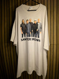 Gildan Sawyer Brown Band Graphic T-Shirt Beige 2XL