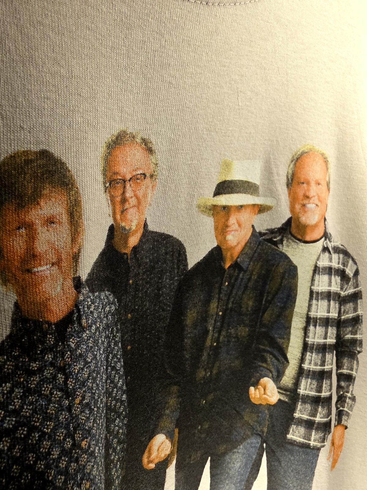 Gildan Sawyer Brown Band Graphic T-Shirt Beige 2XL
