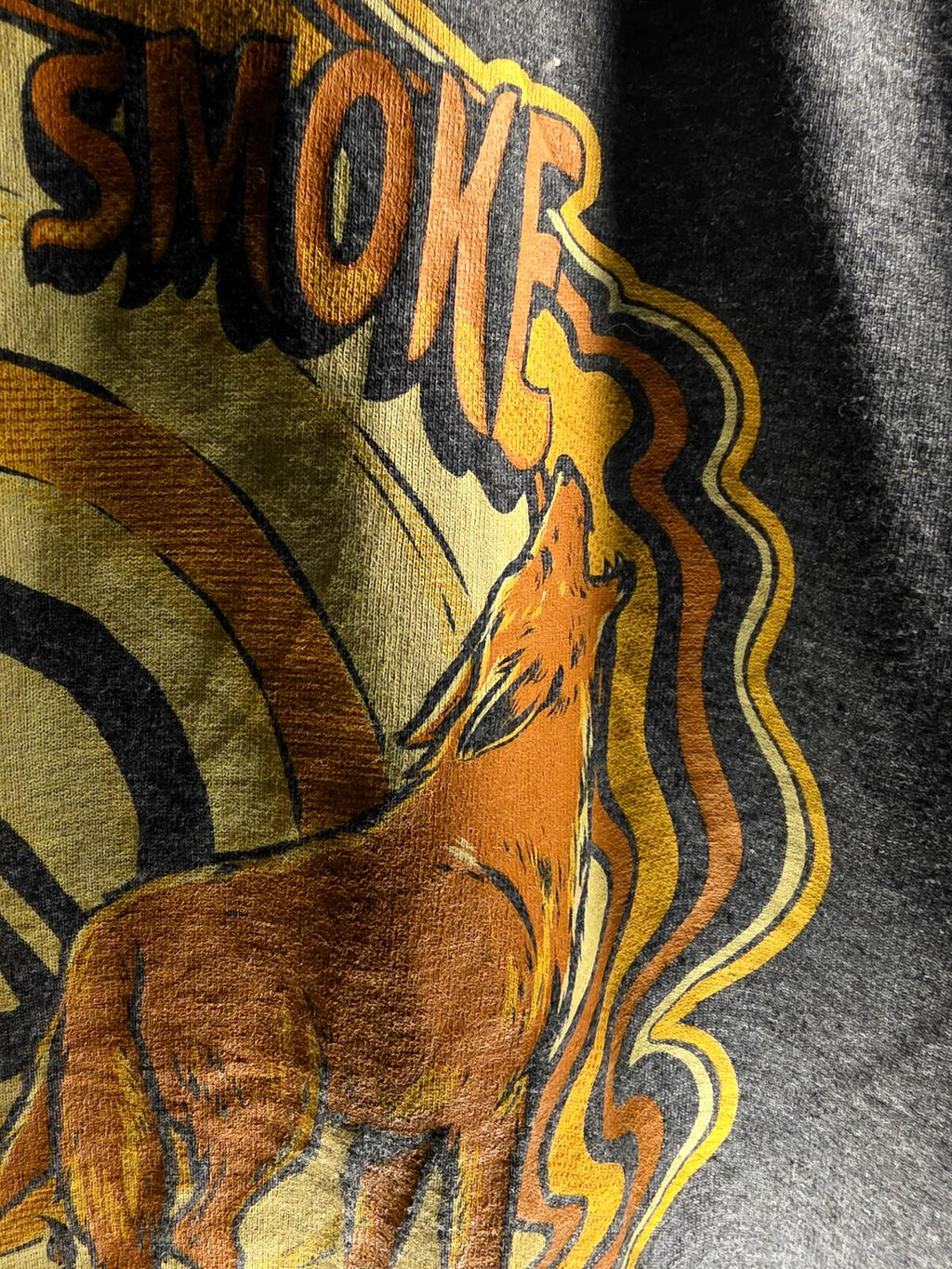 Blackberry Smoke Find A Light Tour 2012 Graphic T-Shirt Grey Small