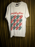 The Rolling Stones Graphic T-Shirt Multi Tongue Logo White S/P