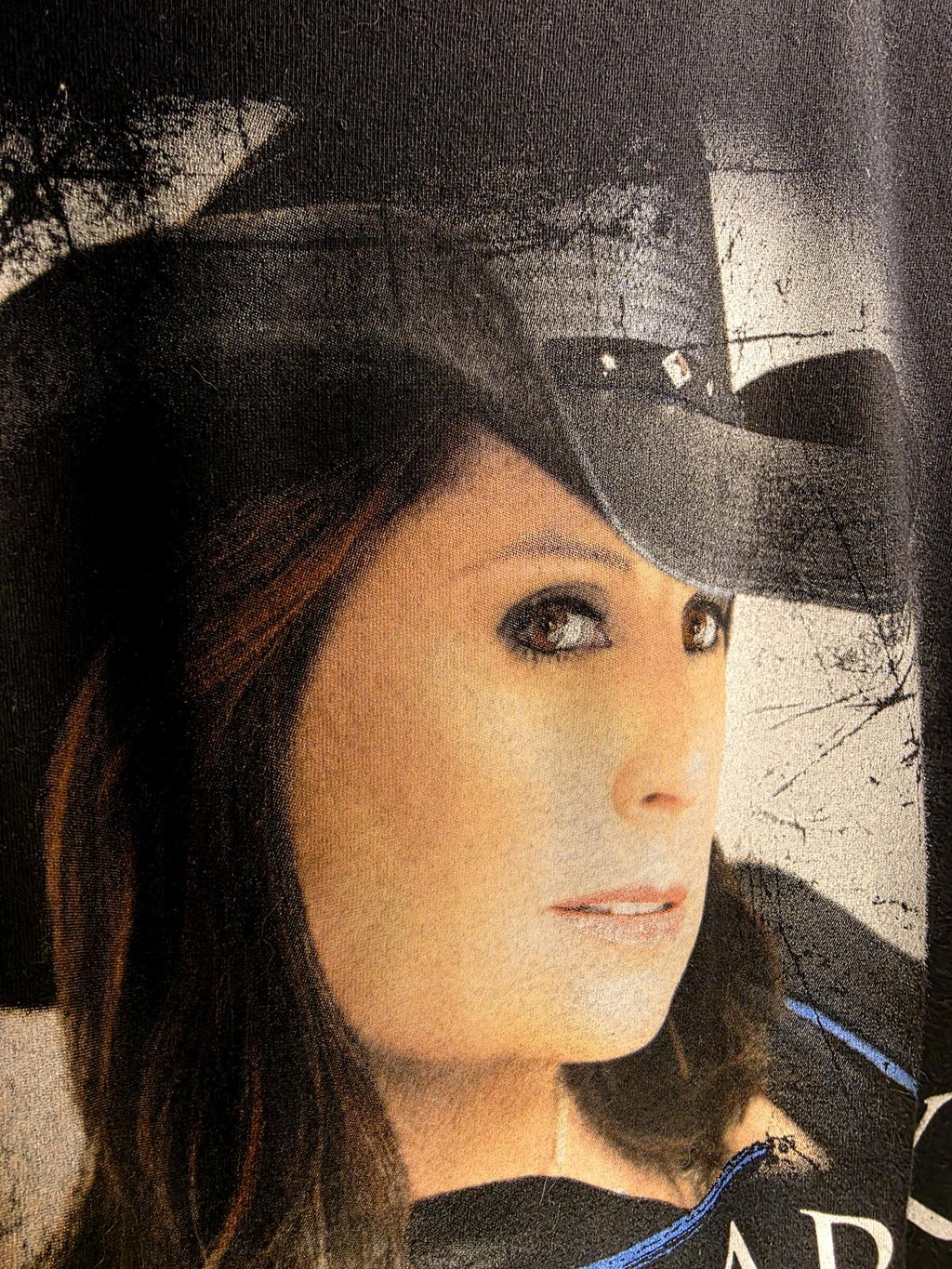Gildan Terri Clark T-Shirt Black Large