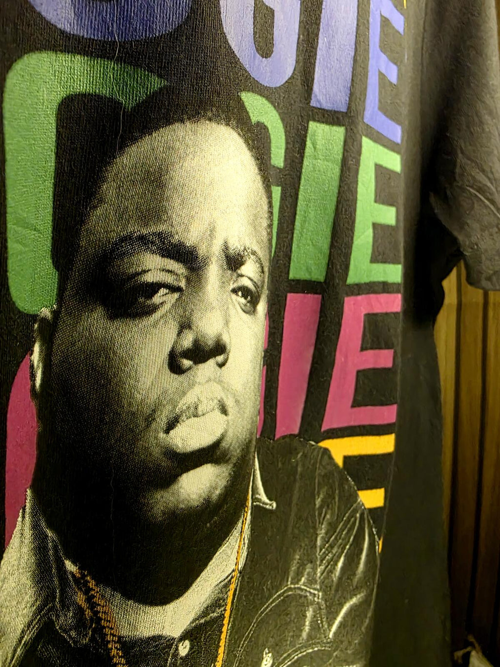 Old Navy Biggie Graphic T-Shirt Black XS