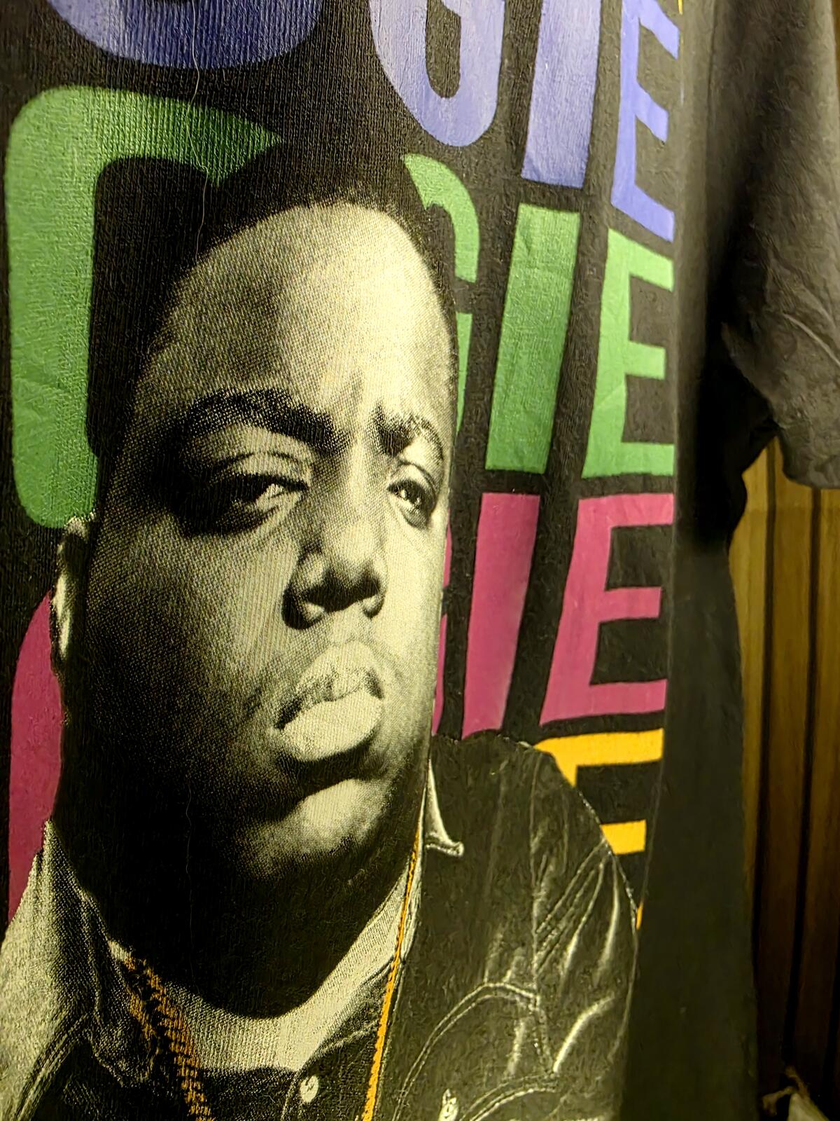 Old Navy Biggie Graphic T-Shirt Black XS