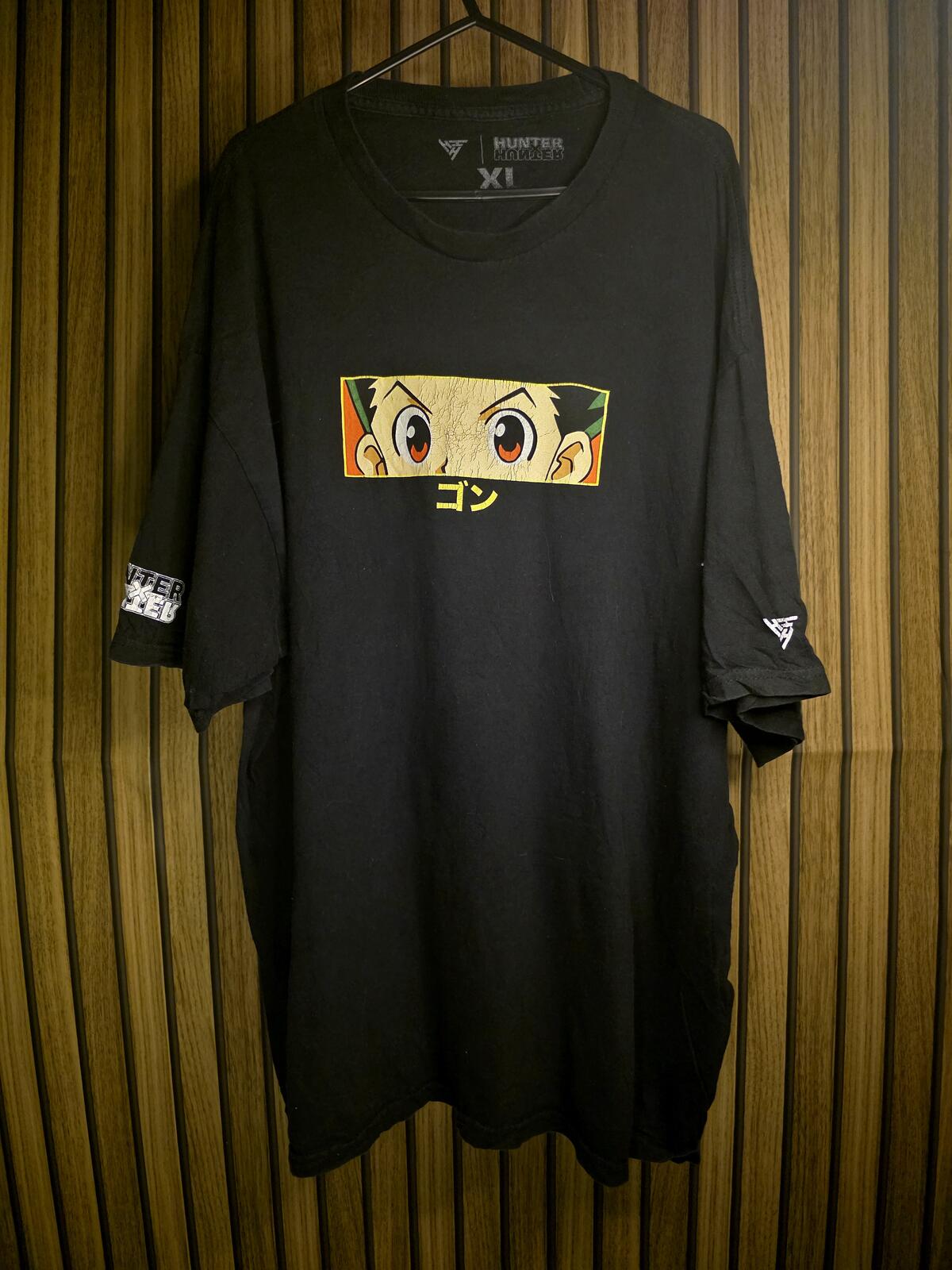 Hunter x Hunter Gon Anime Black T-Shirt XL