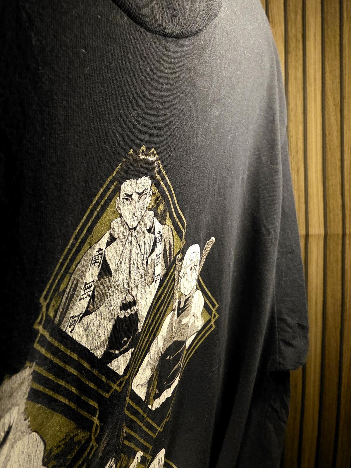 Demon Slayer Graphic T-Shirt Black Medium