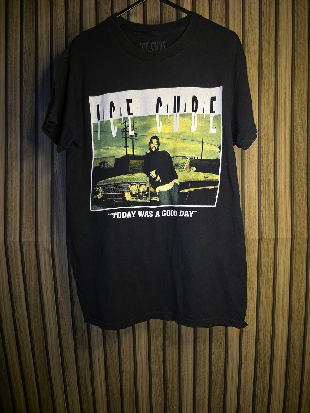 Ice Cube Today Was A Good Day Graphic Black T-Shirt Size Small