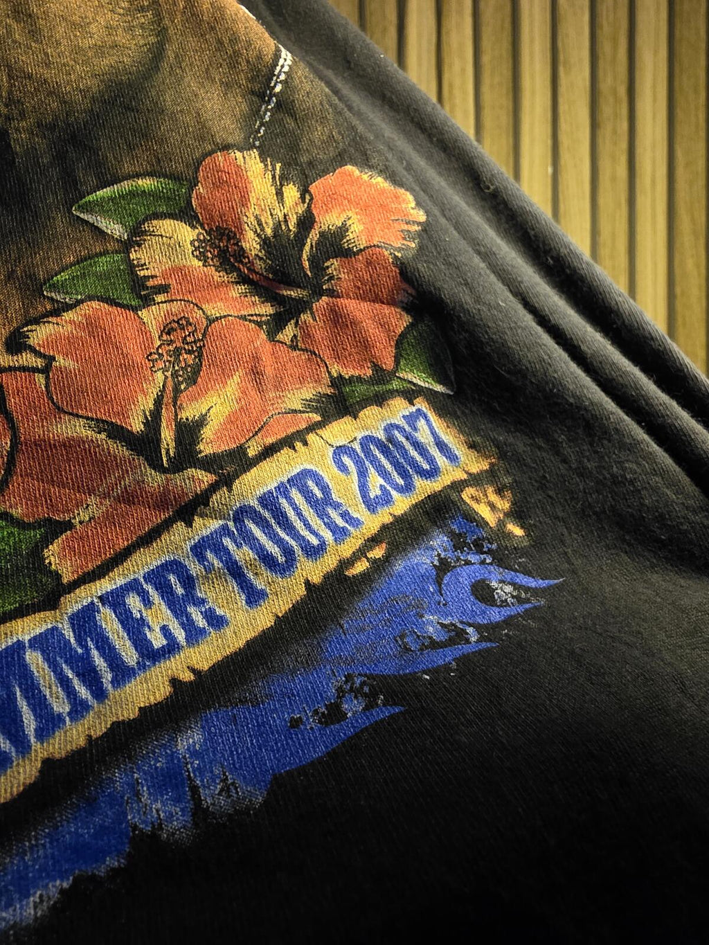 Kenny Chesney Flip Flop Summer Tour 2001 Black XL T-Shirt