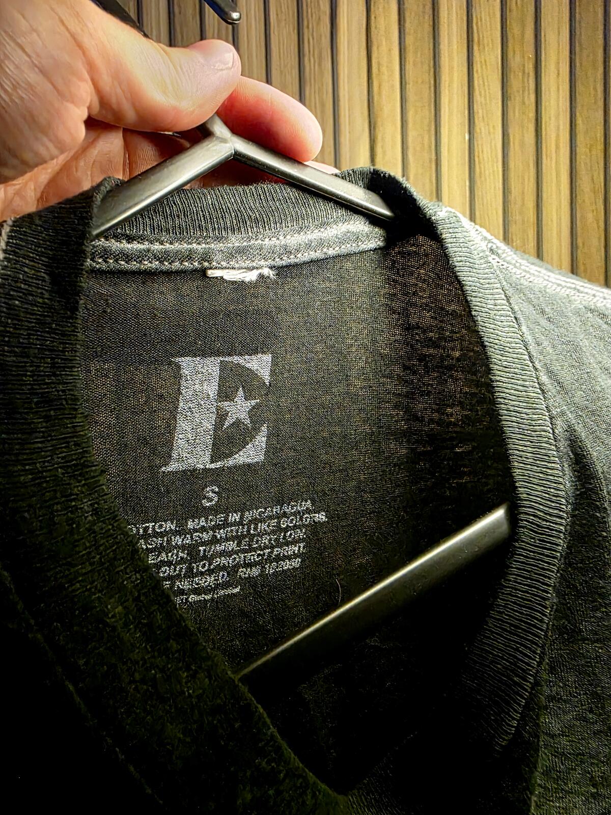 Elton John Graphic T-Shirt Black Size S