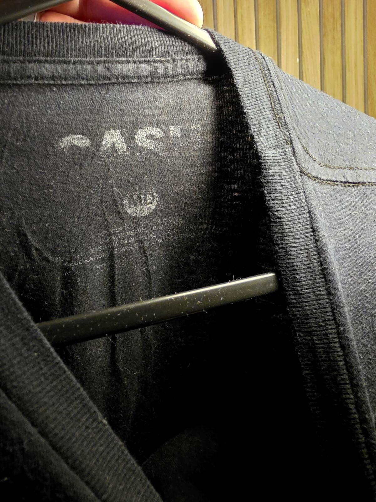 Johnny Cash Black Graphic T-shirt Medium