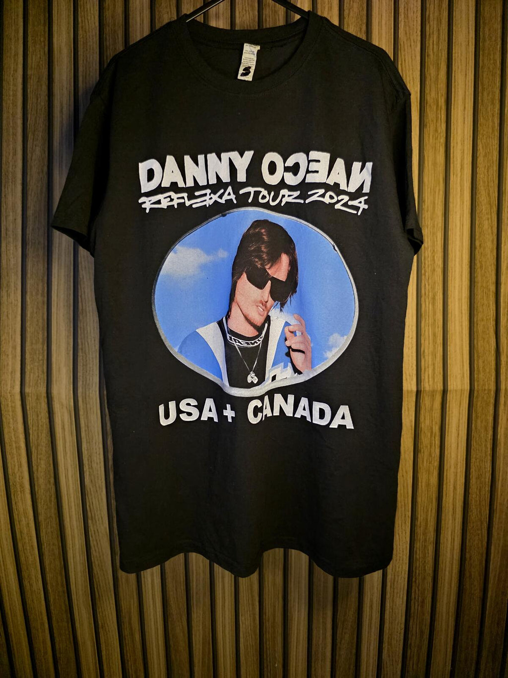 Danny Ocean Tour T-Shirt Black USA Canada 2024 Size M