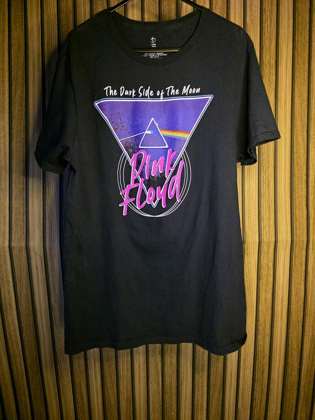 Air Pink Floyd Dark Side of The Moon Graphic T-Shirt Black M