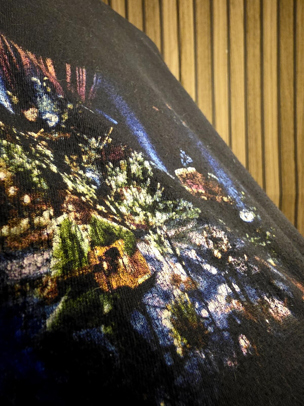 Nirvana Unplugged in New York Graphic Black T-Shirt Small
