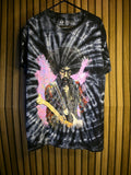 Stephen Fishwick ICONS Jimi Hendrix Graphic Tie-Dye T-Shirt Black Size S