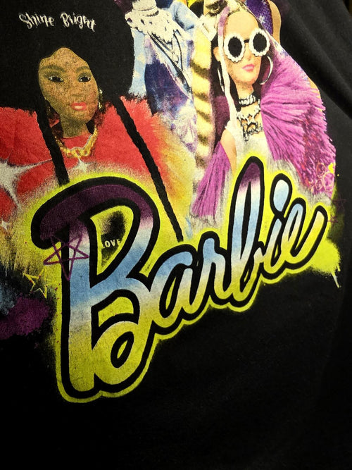 Barbie Malibu Graphic T-Shirt Black Medium