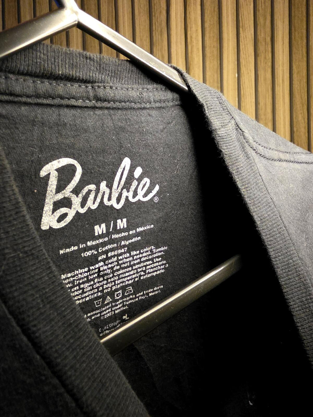 Barbie Malibu Graphic T-Shirt Black Medium