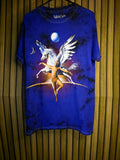 Trippie Redd T-shirt Blue Tie-Dye Size Small