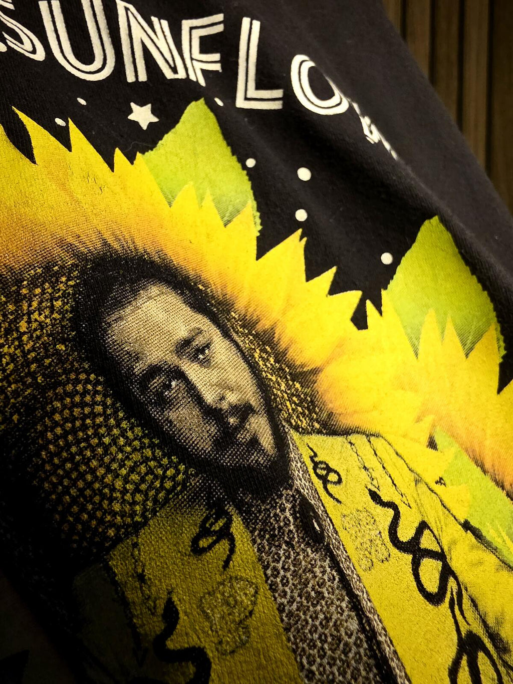 Post Malone You're A Sunflower T-Shirt Black Medium