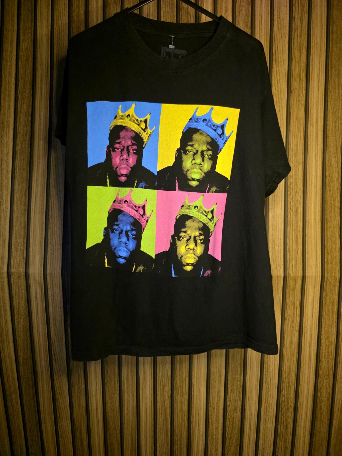 B.I.G. Graphic T-Shirt Black Size Small
