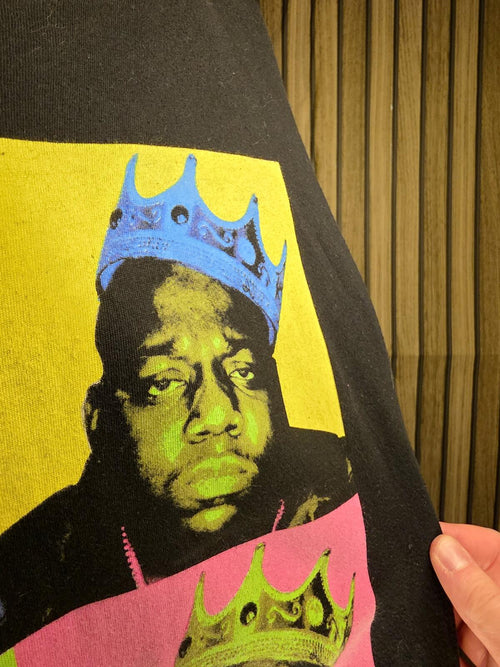 B.I.G. Graphic T-Shirt Black Size Small