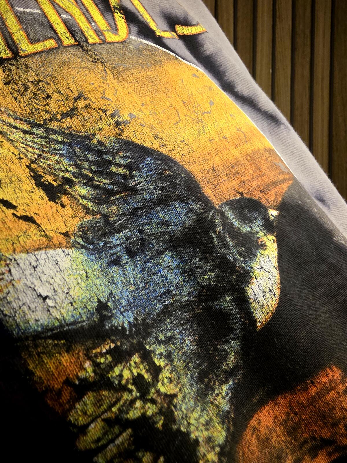 Shawn Mendes The Tour 2019 Tie-Dye Black Cotton T-Shirt Size Regular M