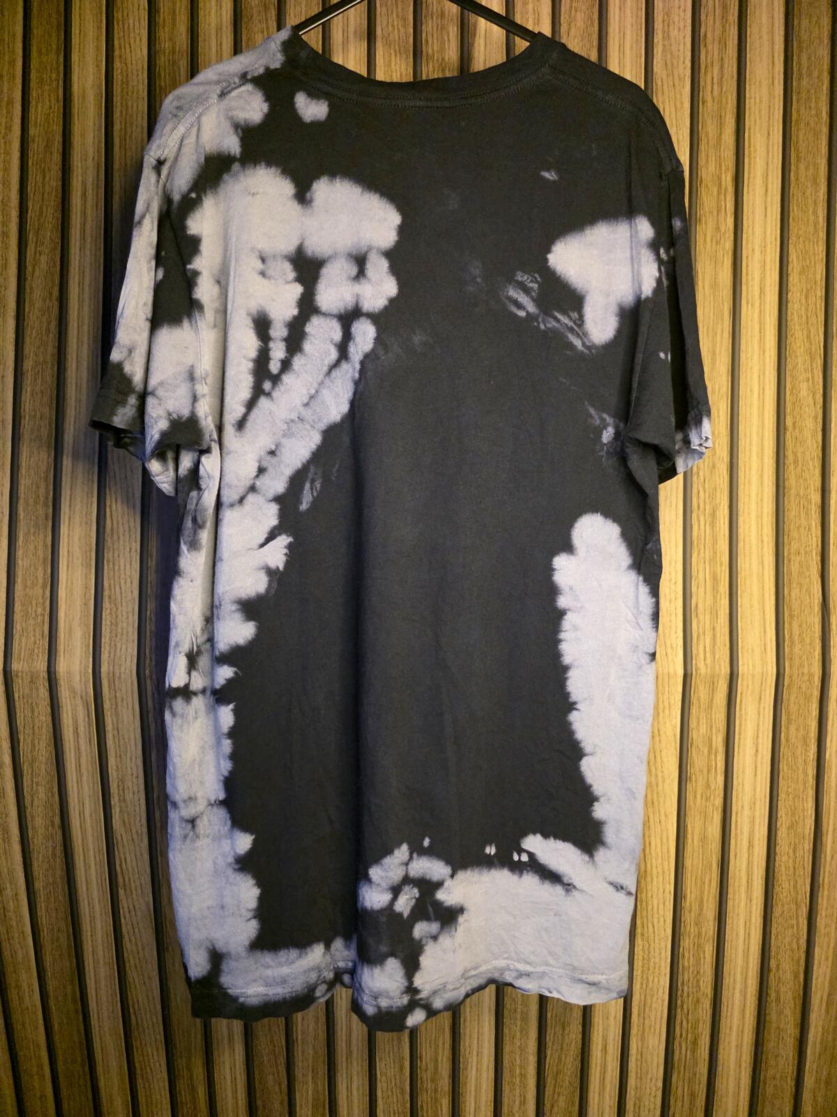 Shawn Mendes The Tour 2019 Tie-Dye Black Cotton T-Shirt Size Regular M