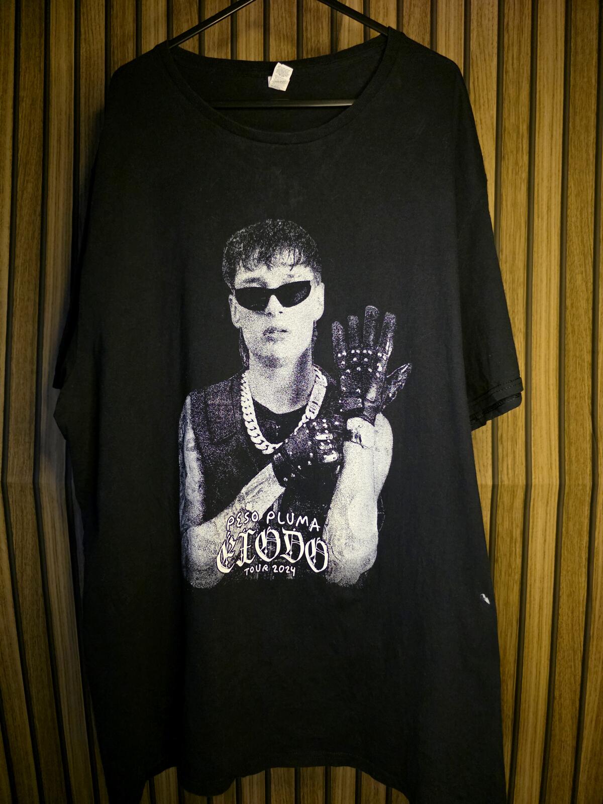 Preso Pluma Tour 2019 Graphic T-Shirt Black XXL