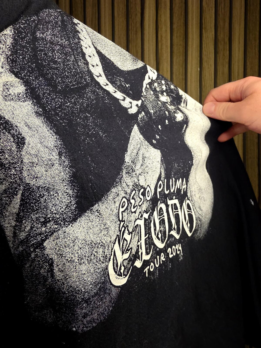 Preso Pluma Tour 2019 Graphic T-Shirt Black XXL