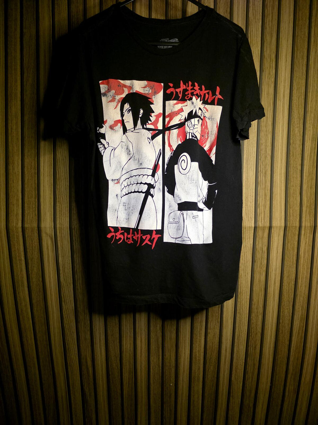 Naruto Graphic T-Shirt Black XS