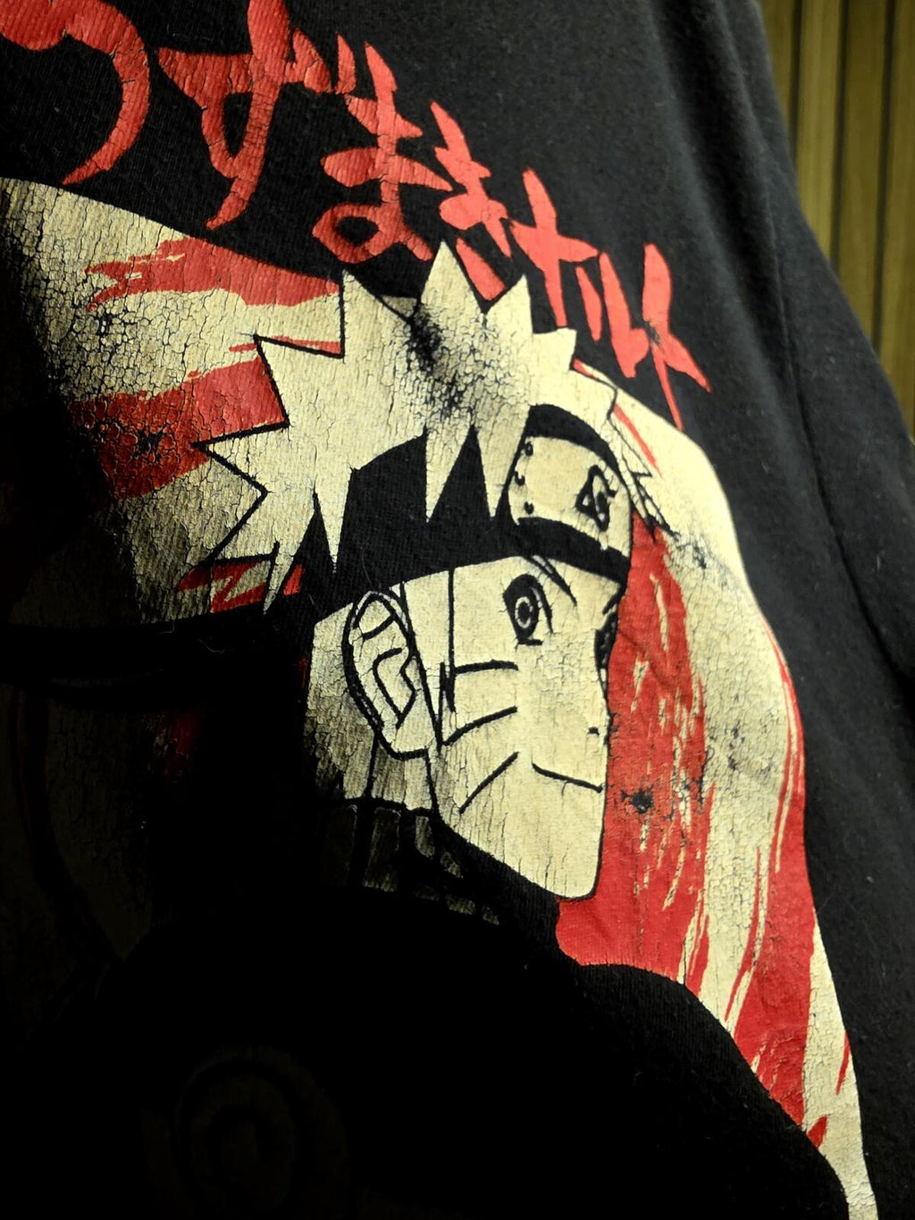 Naruto Graphic T-Shirt Black XS