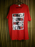Gildan Red Anime Graphic T-Shirt Naruto Design Large