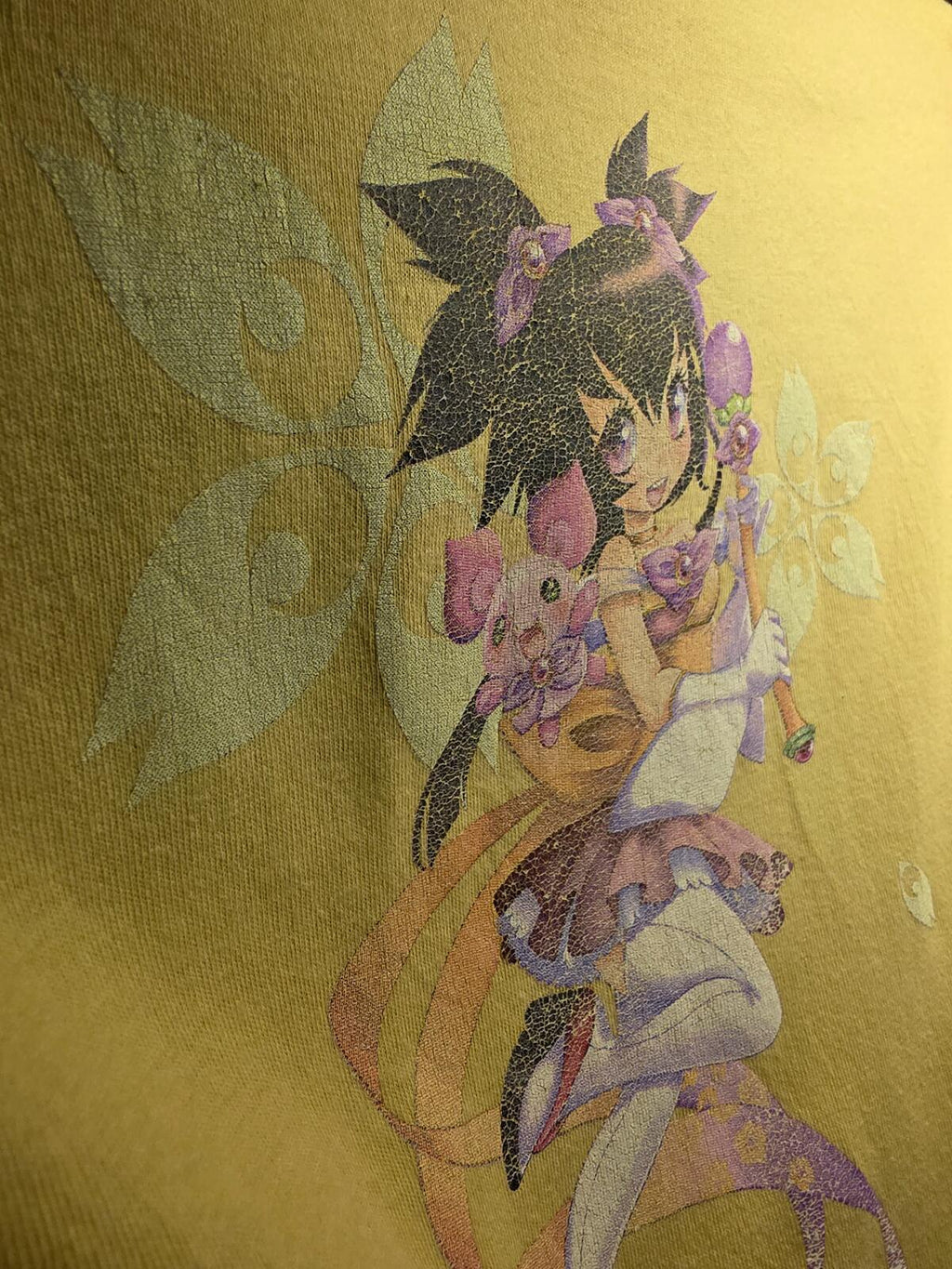 2013 Gildan Men's T-Shirt SAKURA-CON Logo Yellow XL