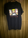 Naruto Ichiraku Ramen Shop Graphic T-Shirt Black Medium