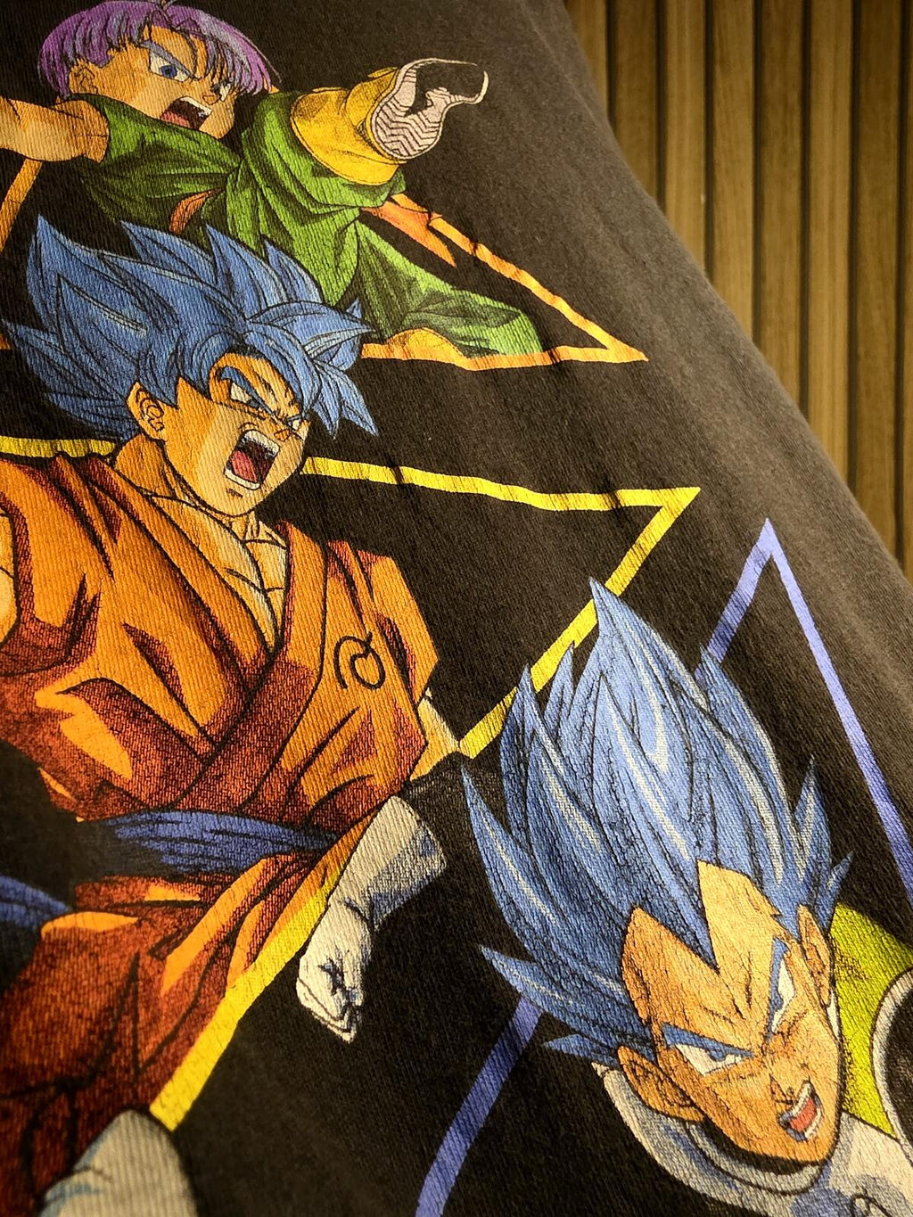 Dragon Ball Z Graphic T-Shirt Black Medium
