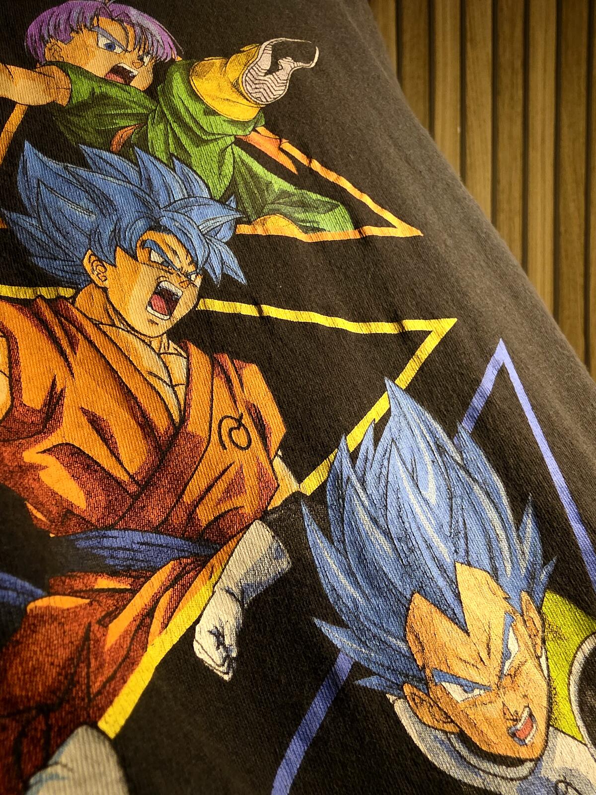 Dragon Ball Z Graphic T-Shirt Black Medium