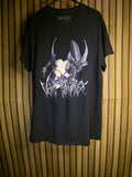 Loud Complex Black Anime Graphic T-Shirt Medium
