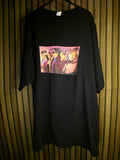 Black Graphic Anime T-Shirt JoJo's Bizarre Adventure Print 2XL