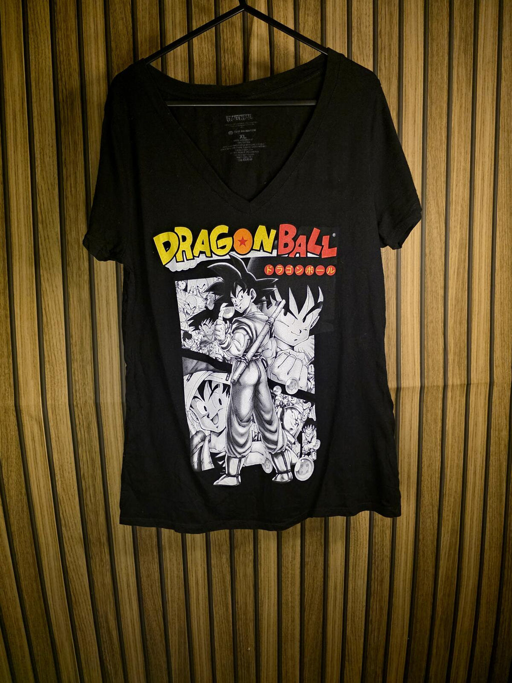 Dragon Ball Graphic T-Shirt Black XL