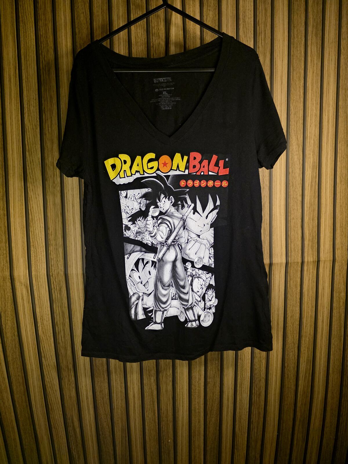 Dragon Ball Graphic T-Shirt Black XL