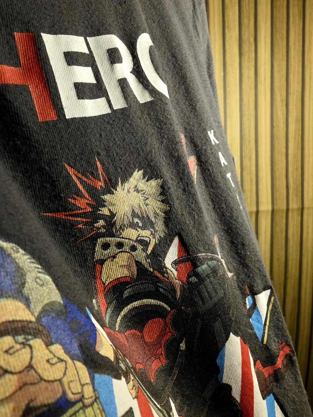 Old Navy My Hero Academia Graphic T-Shirt Black XL