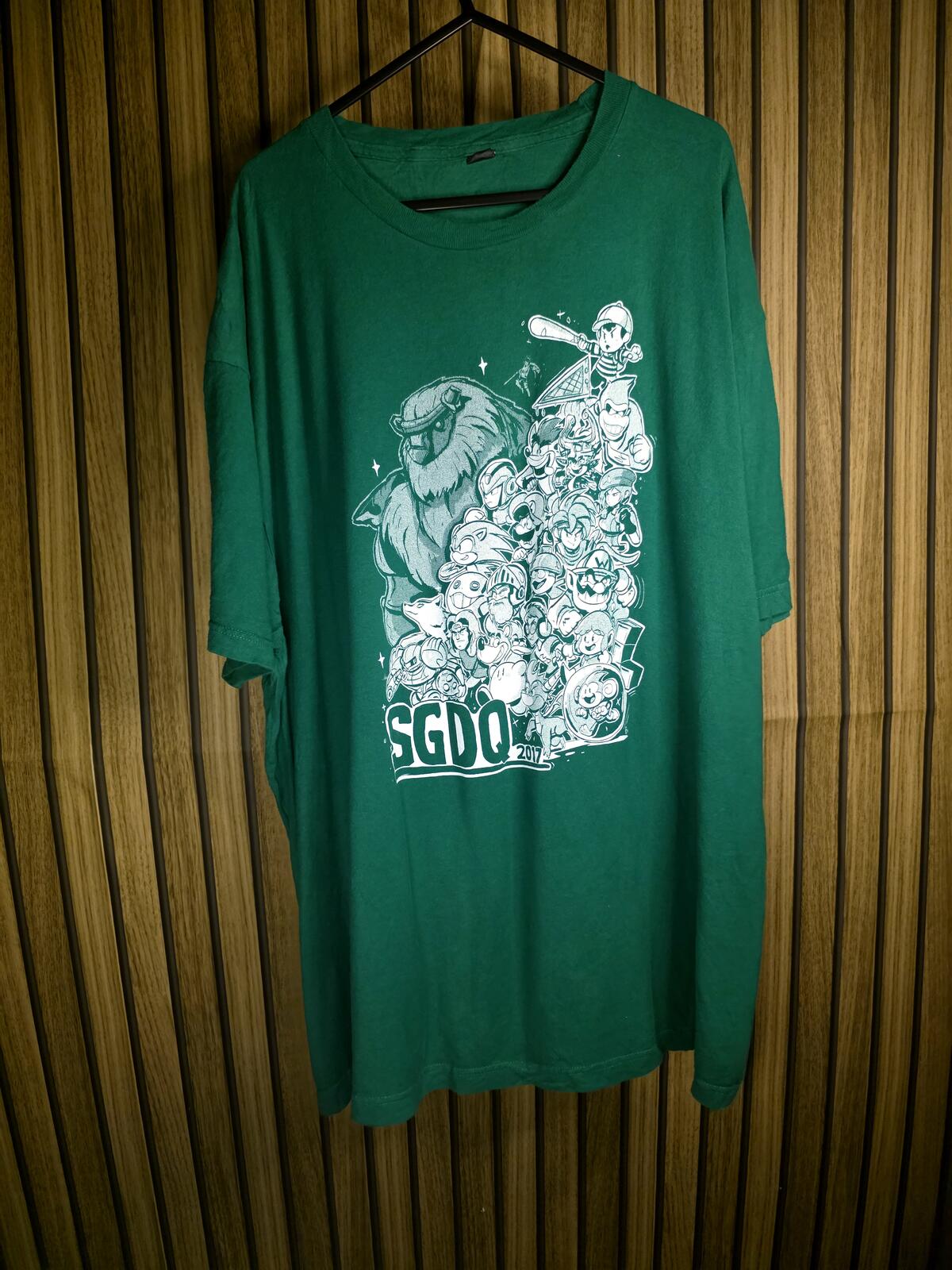 SGDQ 2011 Graphic T-Shirt Green Large