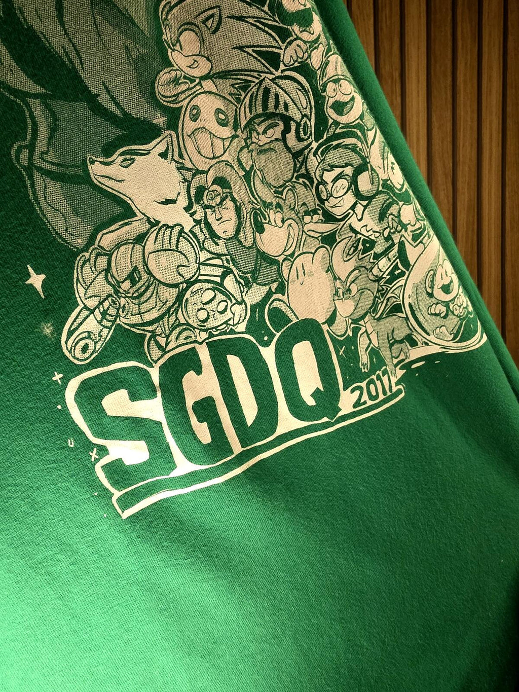SGDQ 2011 Graphic T-Shirt Green Large