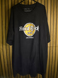 Hard Rock Cafe Anchorage Black Graphic T-Shirt Size Regular XL