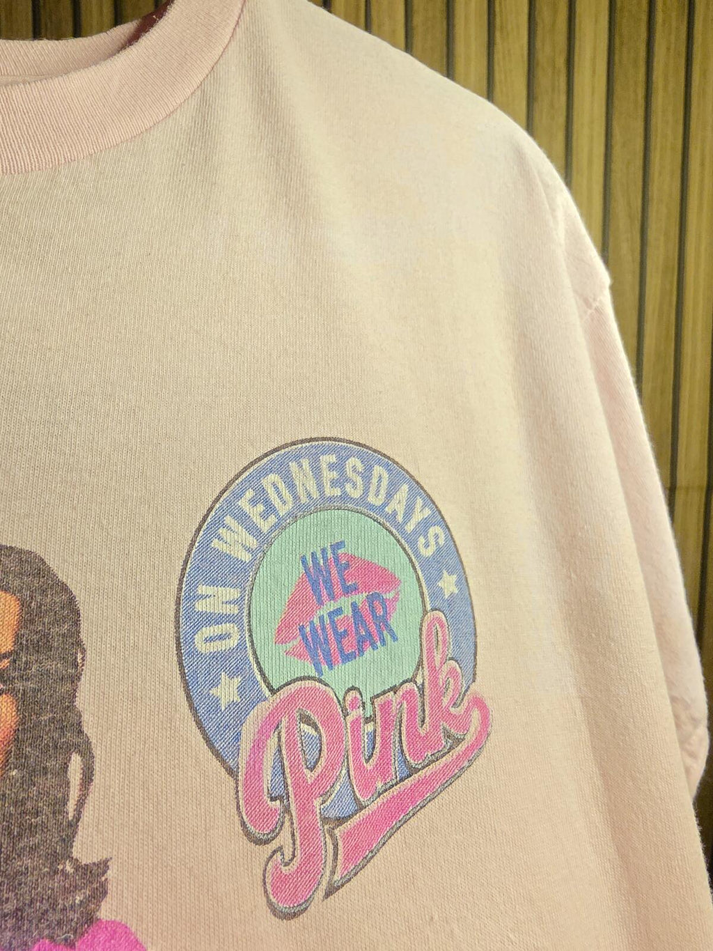 Mean Girls The Plastics Movie Graphic T-Shirt Pink Large
