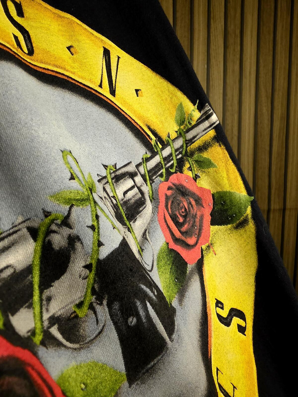 Guns N' Roses Black Band Logo T-Shirt Medium