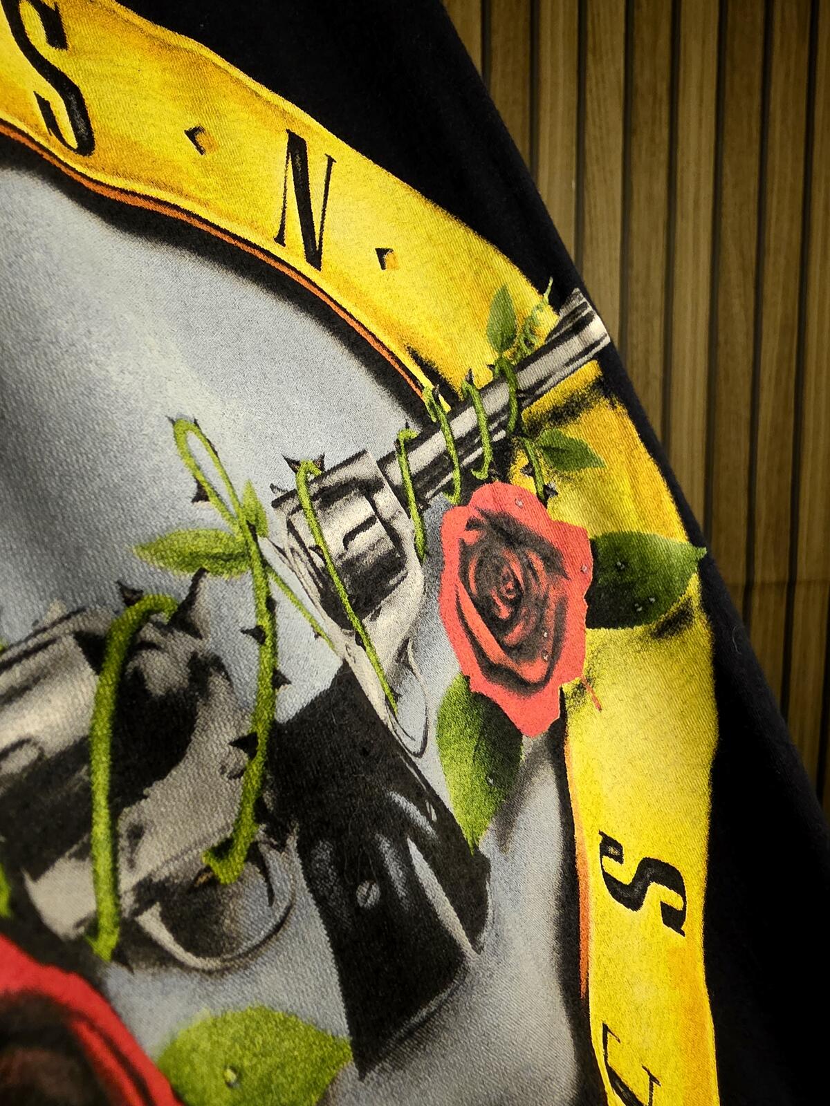 Guns N' Roses Black Band Logo T-Shirt Medium