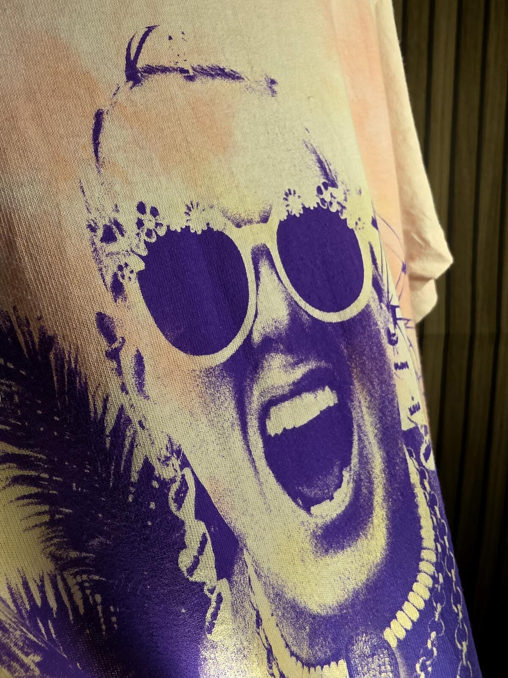 Pink Summer Carnival 2023 Graphic T-Shirt Pink Yellow Purple Size Regular M