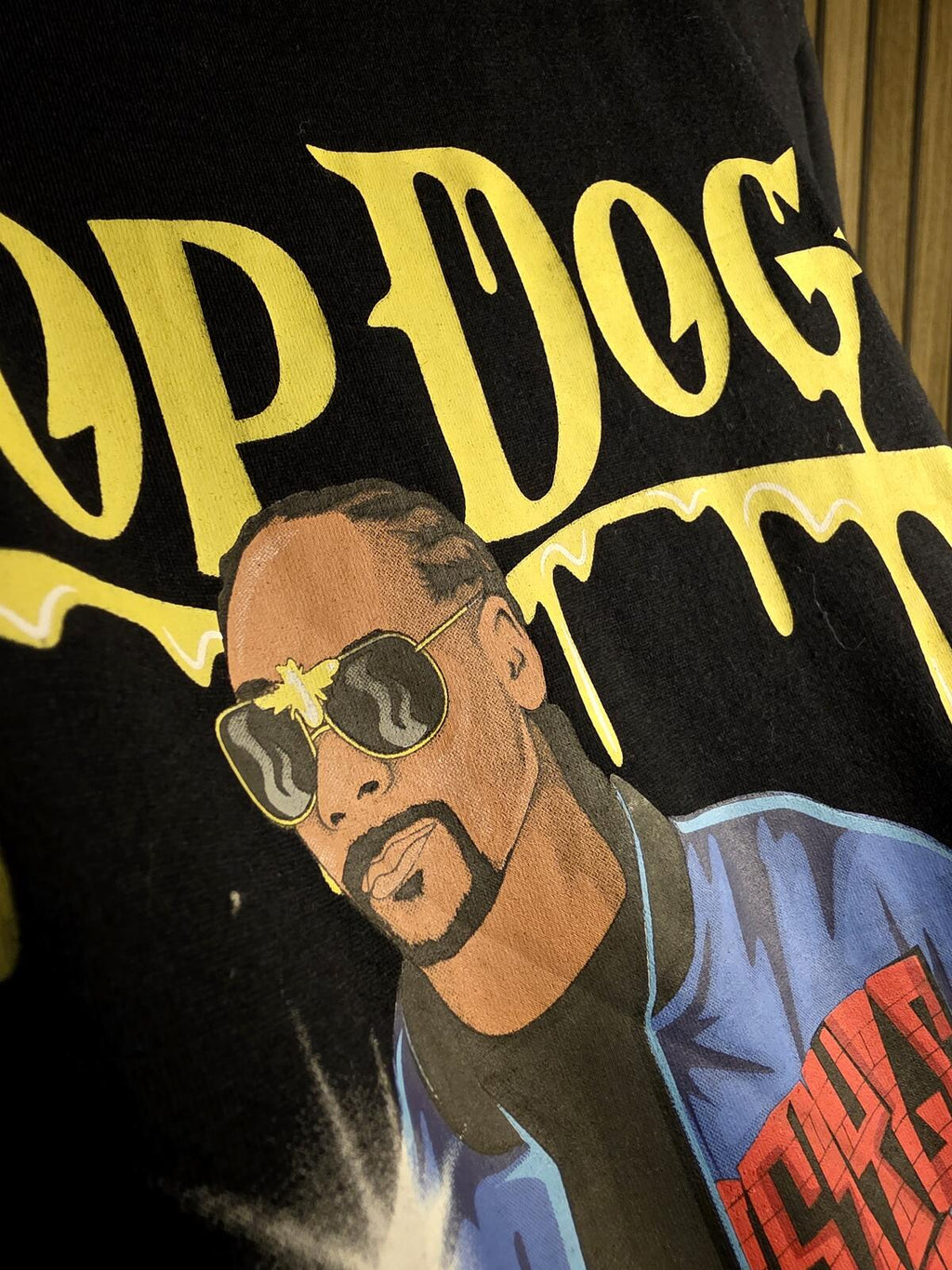 Dogg Supply by Snoop Dogg Black Graphic T-Shirt Size S